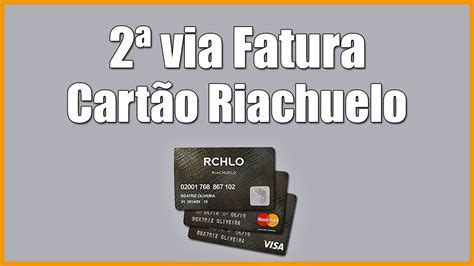 fatura riachuelo 2 via.